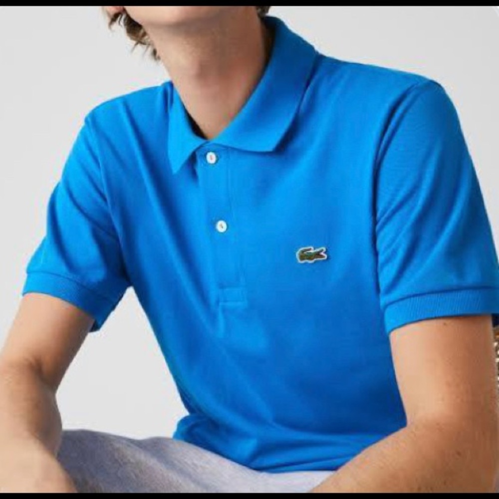 Lacoste M Blue Polo